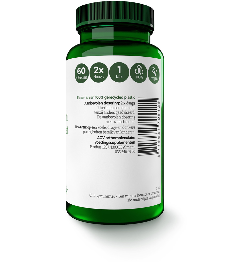 AOV 512 Magnesium AC & citraat 150mg (60 tabletten) - image 2
