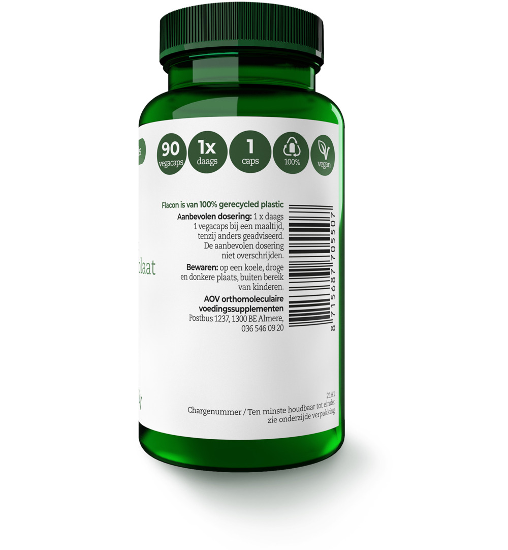 AOV 550 Calcium magnesium pidolaat (90 vega capsules)