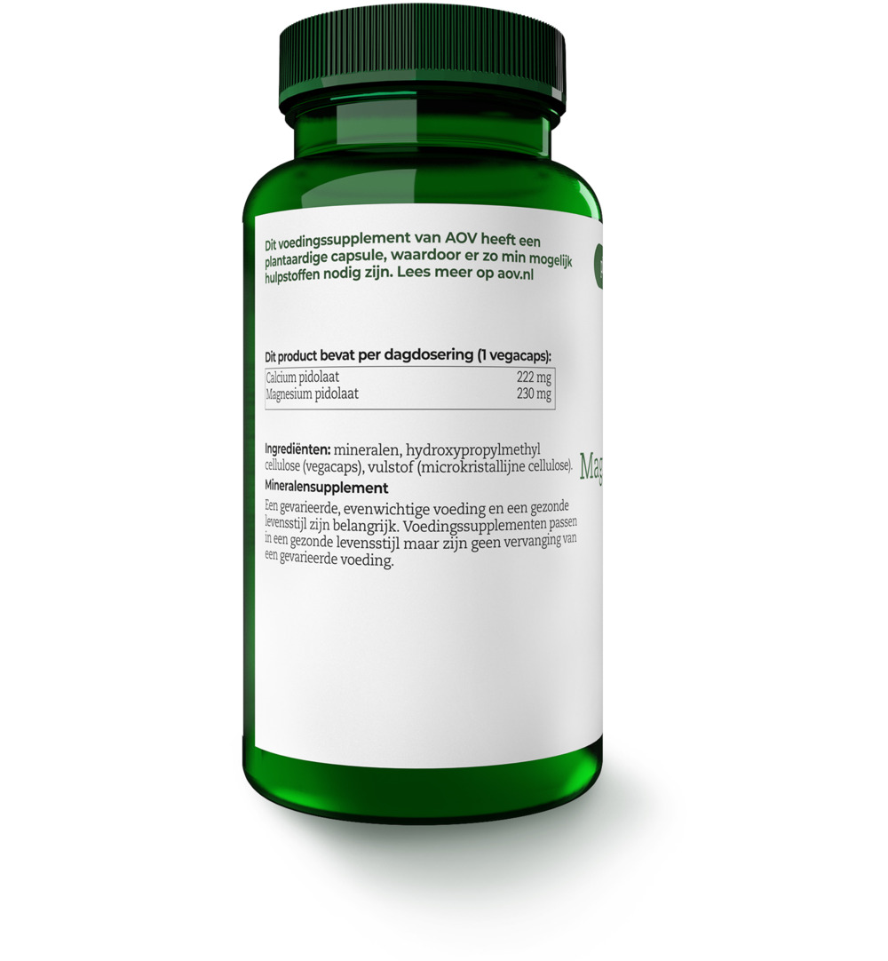 AOV 550 Calcium magnesium pidolaat (90 vega capsules) - image 2