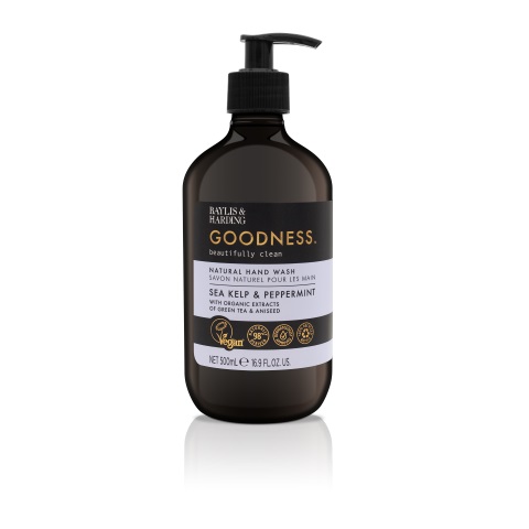 Baylis & Harding Hand wash goodness sea kelp & peppermint (500 ml)