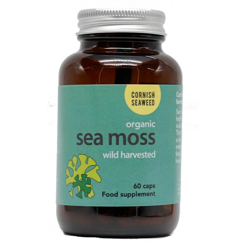 Cornish Sea Salt Sea moss bio (60 capsules)