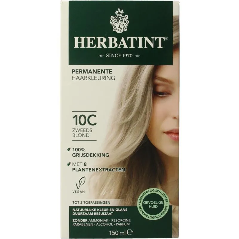 Herbatint 10c Zweeds Blond (150 ml)
