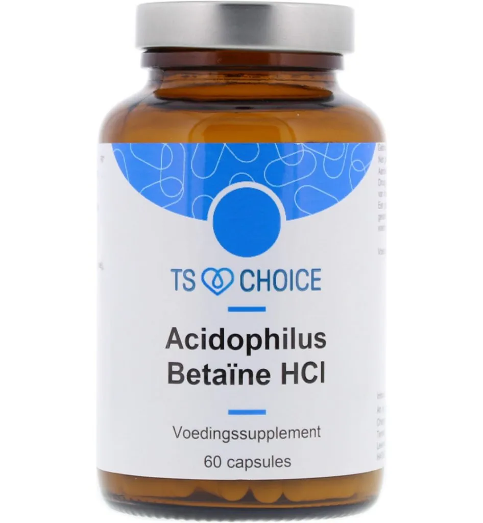 TS Choice Acidophilus betaine HCL (60 capsules)