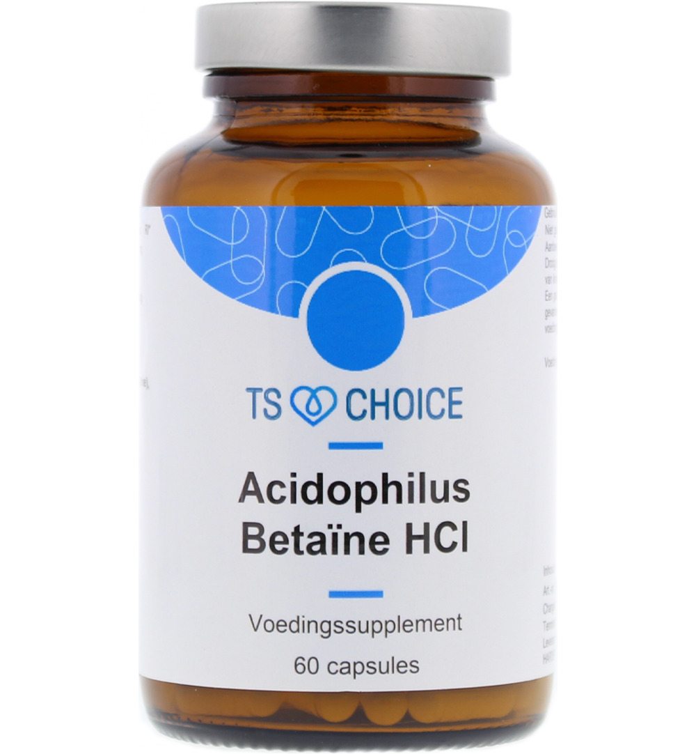TS Choice Acidophilus betaine HCL (60 capsules)