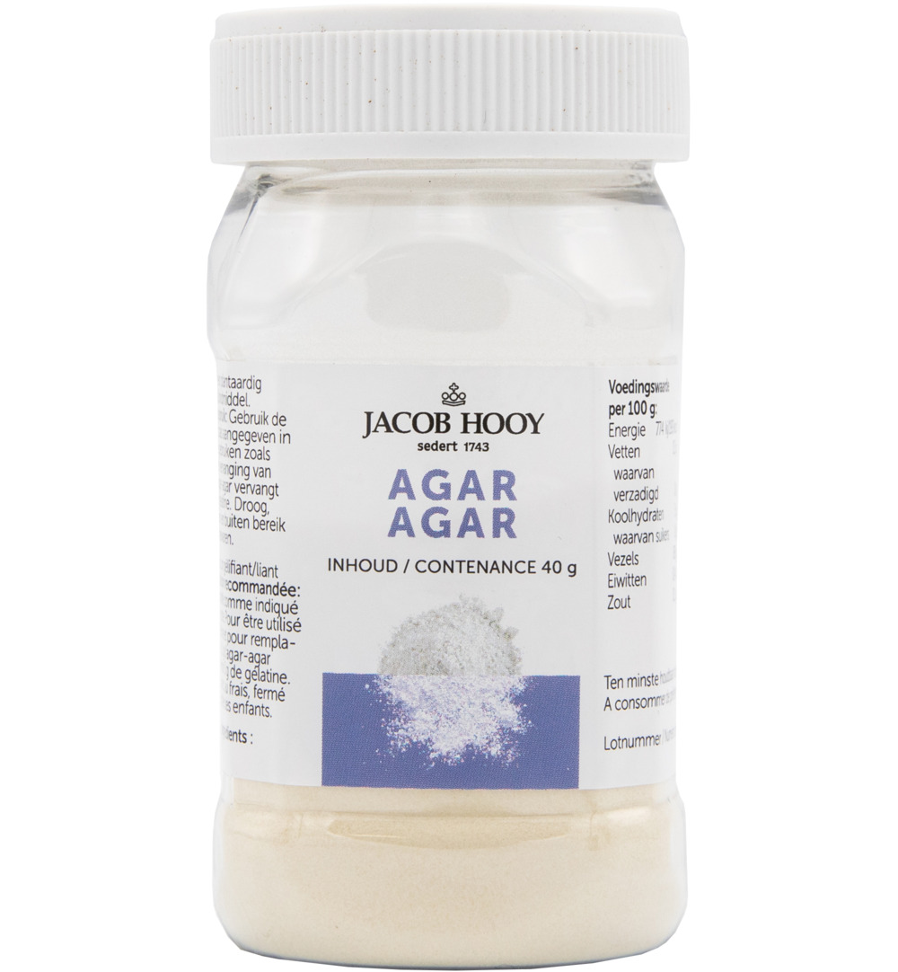 Jacob Hooy Agar agar (40 gr)