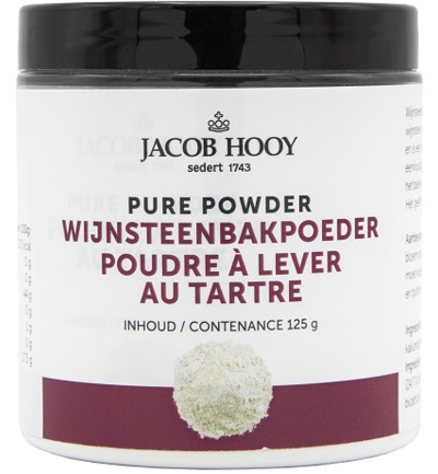 Jacob Hooy Wijnsteenbakpoeder (125 gr)