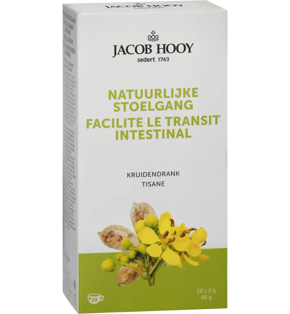 Jacob Hooy Natuurlijke Stoelgangsthee (20 stuks)