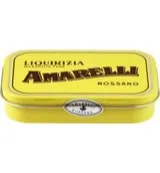 Amarelli Laurierdrop blikje brokken puur (40 gr)