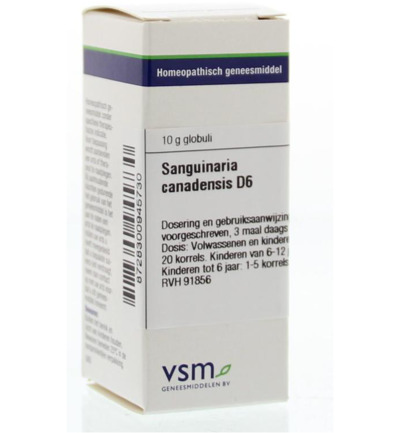 VSM Sanguinaria canadensis D6 (10 gr)