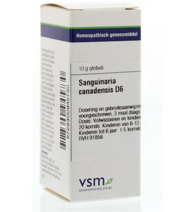 VSM Sanguinaria canadensis D6 (10 gr)