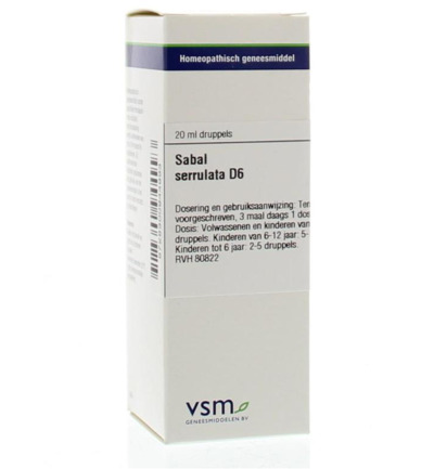 VSM Sabal serrulata D6 (20 ml)