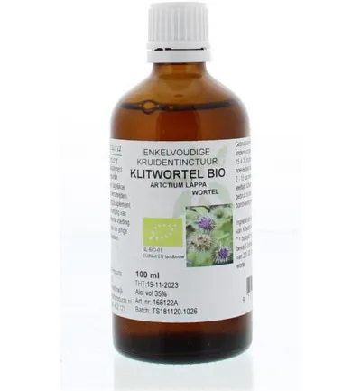 Natura Sanat Arctium lappa/grote klis tinctuur bio (100 ml)