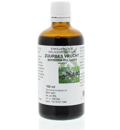 Natura Sanat Berberis vulgaris / zuurbes vrucht tinctuur (100 ml)