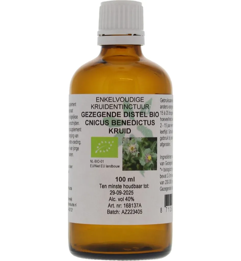 Natura Sanat Cnicus benedictus / gezegende distel tinctuur bio (100 ml)
