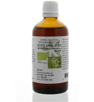 Natura Sanat Matricaria chamomilla/echte kamille tinctuur bio (100 ml)
