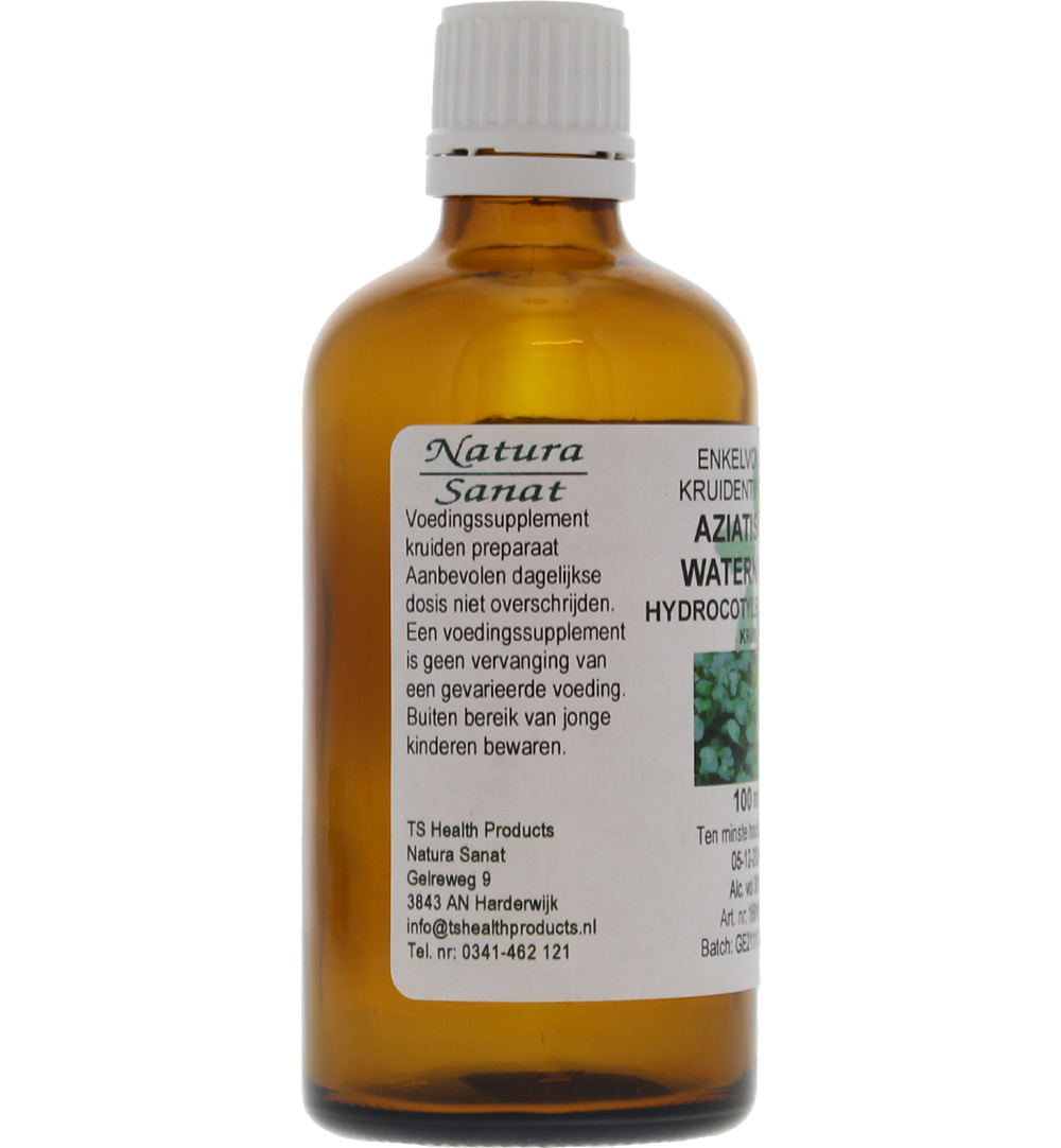 Natura Sanat Hydrocotyle asiatica/aziat waternavel tinctuur bio (100 ml)