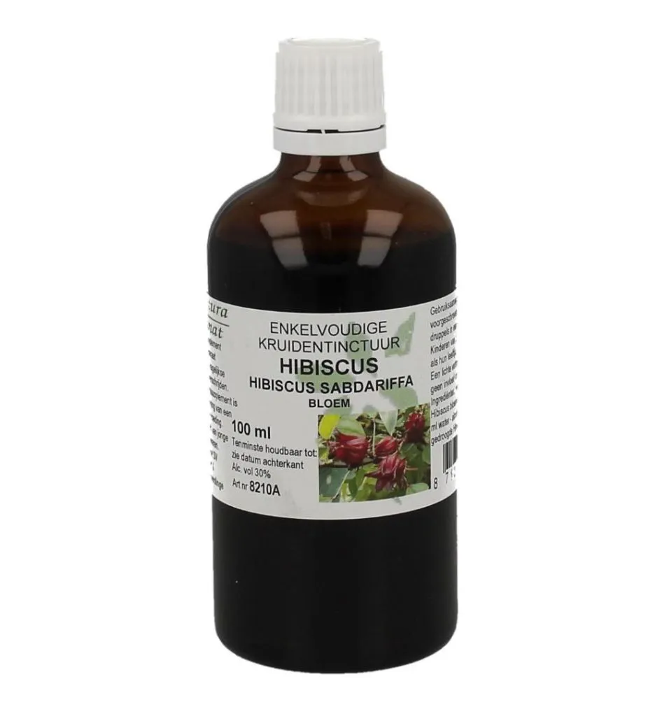 Natura Sanat Hibiscus sabdariffa flor tinctuur (100 ml)