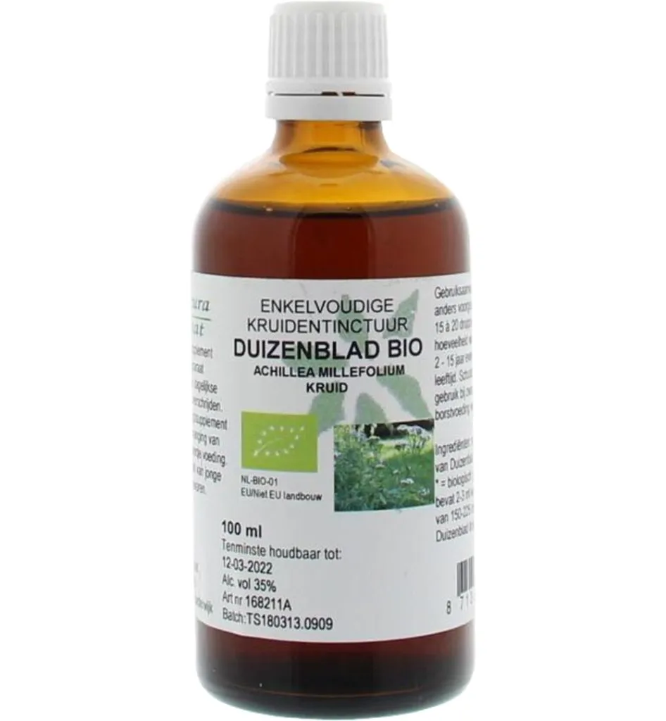 Natura Sanat Achillea millefolium/duizendblad tinctuur bio (100 ml)