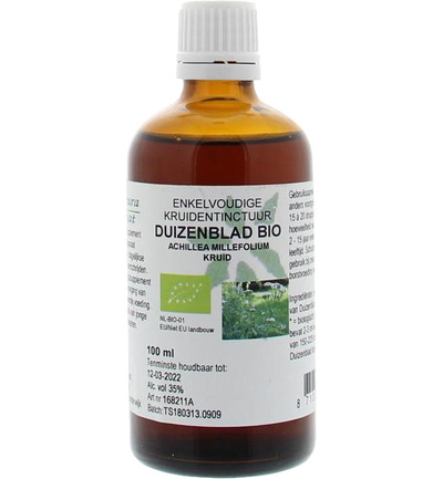 Natura Sanat Achillea millefolium/duizendblad tinctuur bio (100 ml)