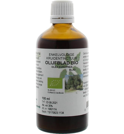Natura Sanat Olea europaea folia / olijfblad tinctuur bio (100 ml)