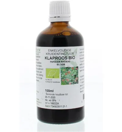 Natura Sanat Papaver rhoeas flor / klaproos tinctuur (100 ml)