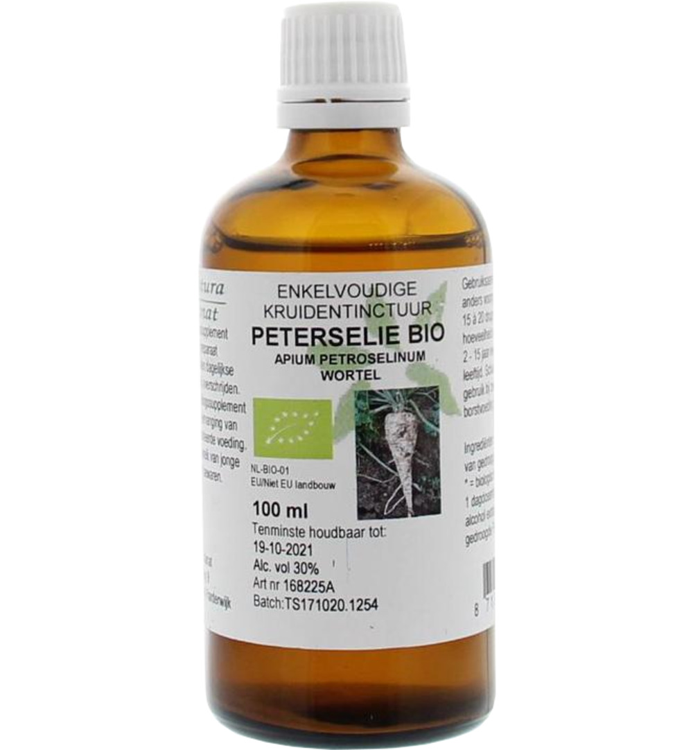 Natura Sanat Apium petroselin radix/peterselie tinctuur bio (100 ml)