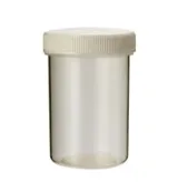 Spruyt Hillen Tabletflacon 120ml transparant met dop (35 stuks)