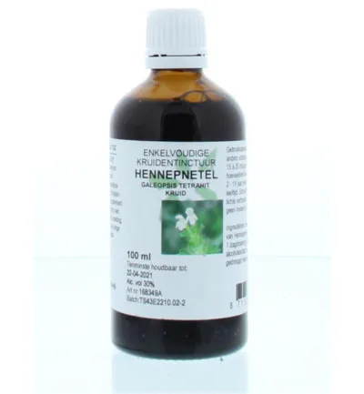 Natura Sanat Galeopsis tetrahit herb / hennepnetel tinctuur (100 ml)
