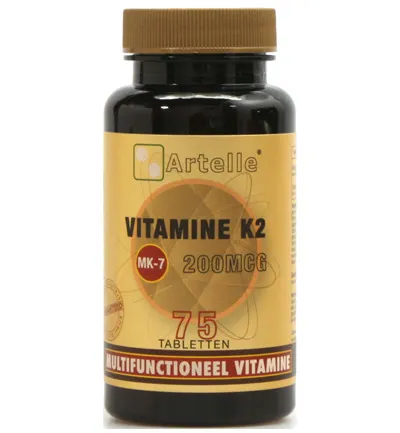 Artelle Vitamine K2 200mcg (75 tabletten)