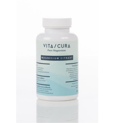 Vita Cura Magnesium citraat 200 mg (180 tabletten)