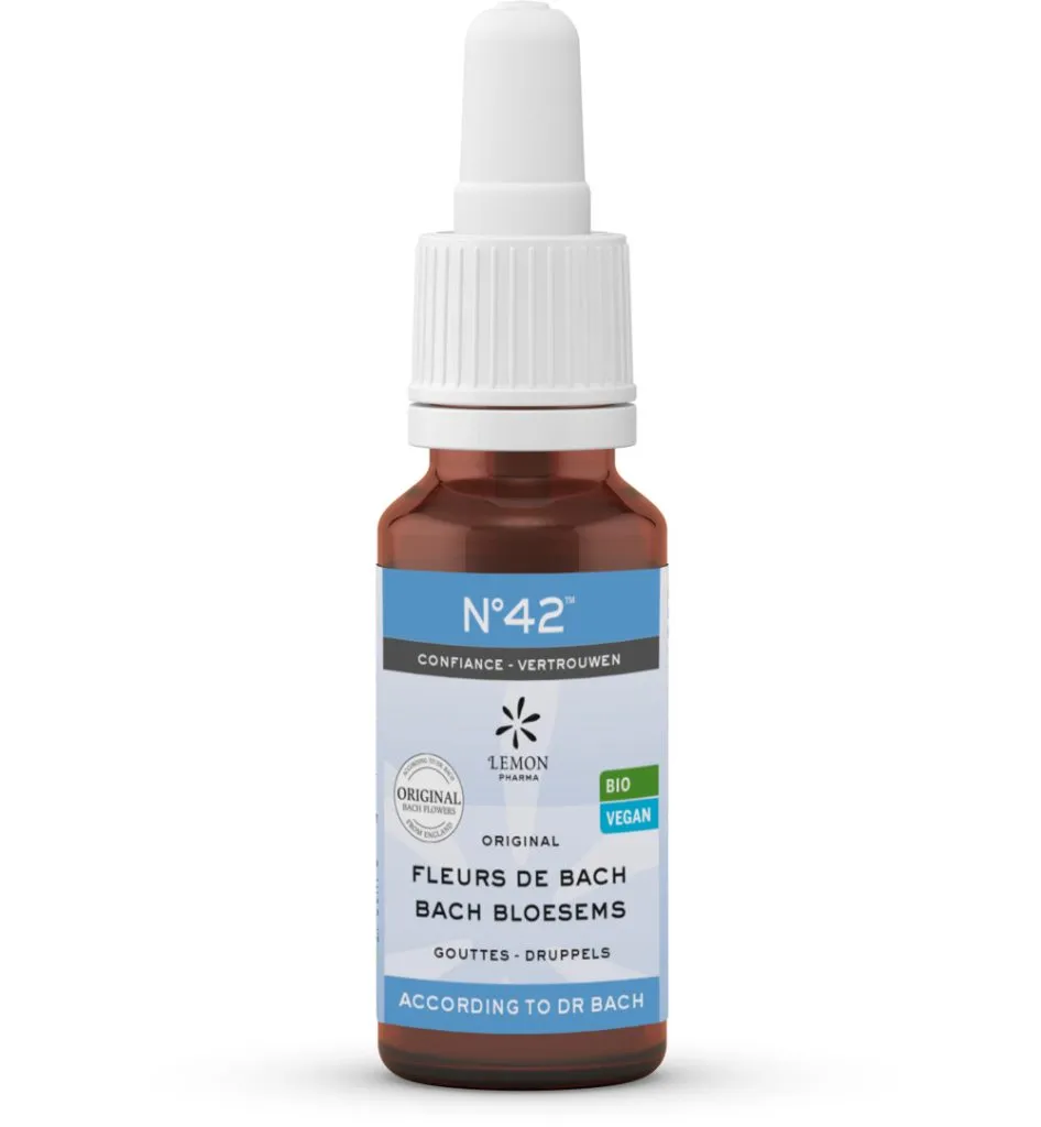 Lemon Pharma Bach bloesems mengeling 42 vertrouwen bio (20 ml)