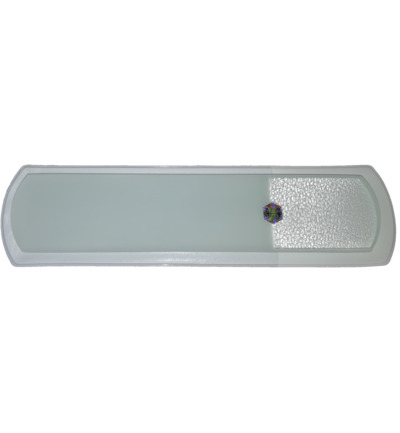 Malteser Pedicureschaaf glas 16,5 cm met 2 vijlvlakken (1 stuk)