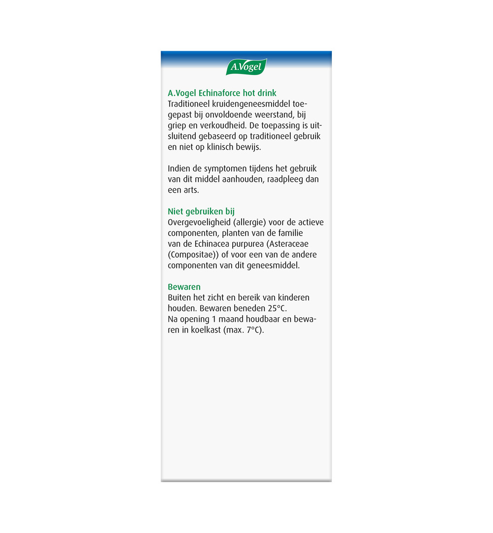 A.Vogel Echinaforce Hotdrink (100 ml) - image 3