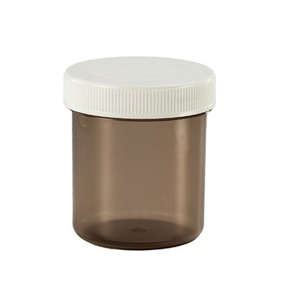 Spruyt Hillen Tabletflacon 40ml shadow met dop (80 stuks)