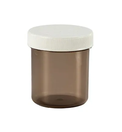 Spruyt Hillen Tabletflacon 40ml shadow met dop (80 stuks)