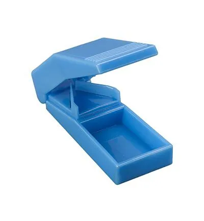 Spruyt Hillen Tabletsplitter blauw (1 stuk)
