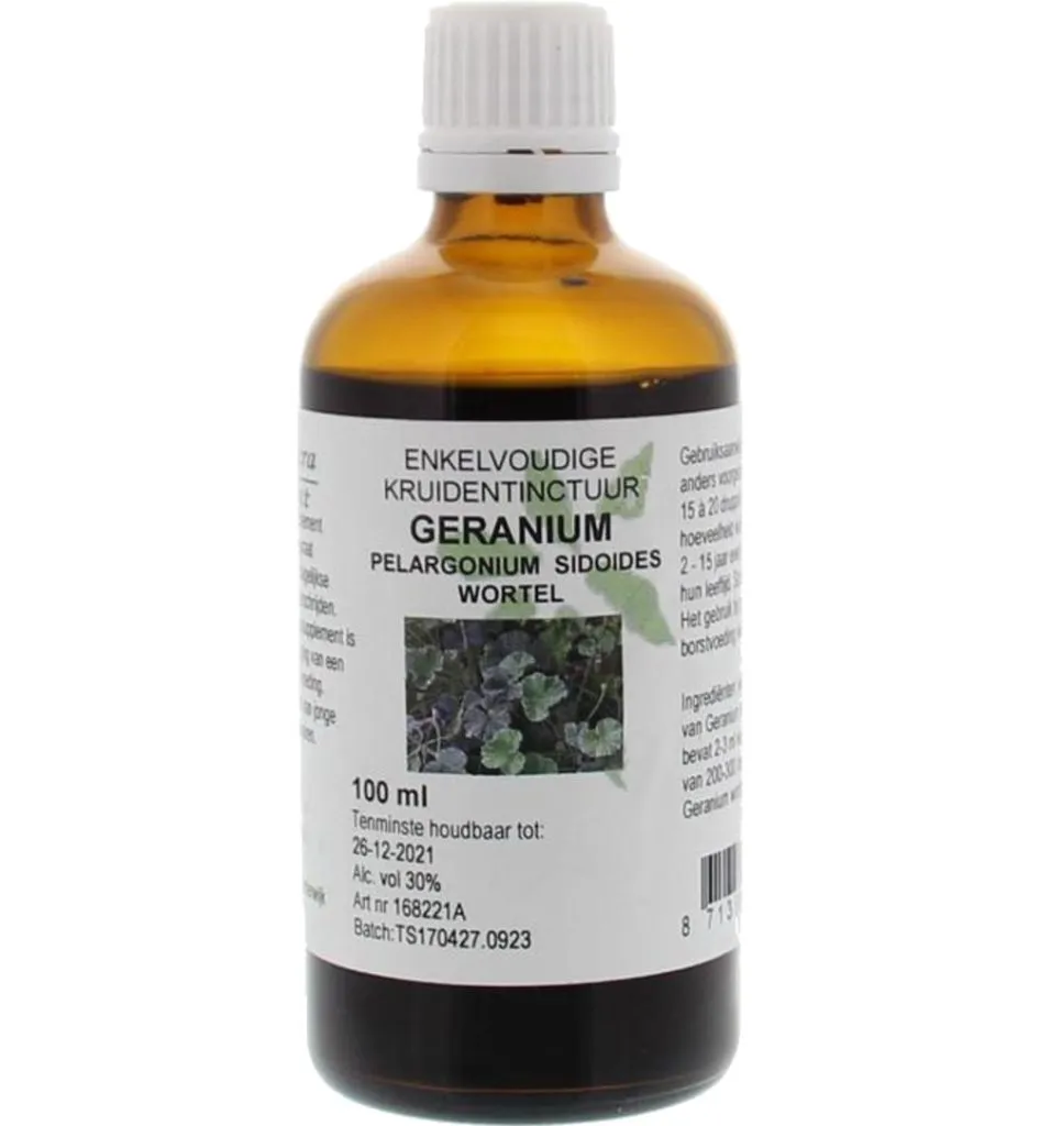 Natura Sanat Pelargonium / geraniumwortel tinctuur (100 ml)