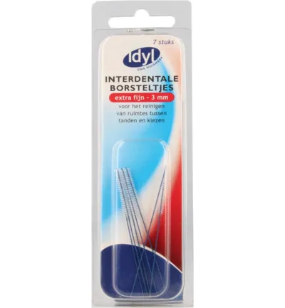 Idyl Interdentaal borstel extra fijn 3mm (7 stuks)