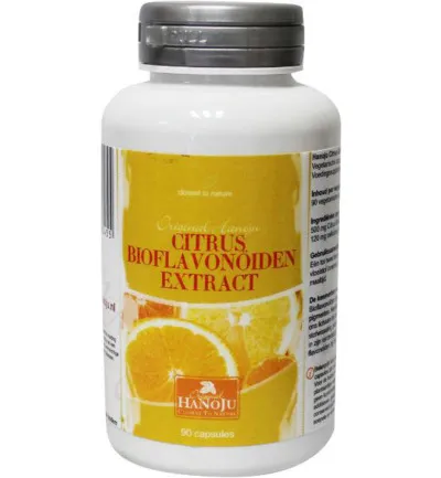 Hanoju Citrus bioflavonoiden 500mg bio (90 vega capsules)