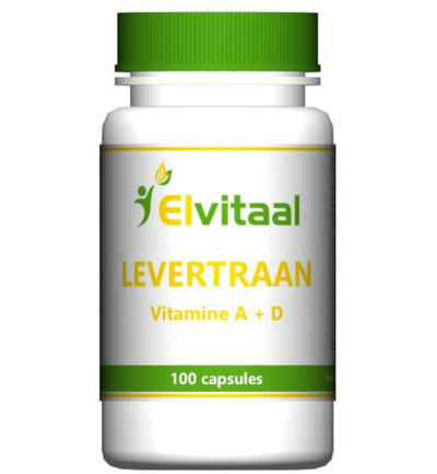 Elvitaal/Elvitum Levertraan A D3 (100 capsules)