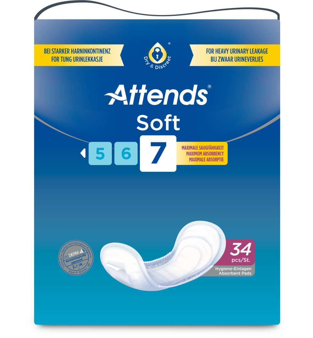 Attends Inlegger Soft 7 (34 Stuks)