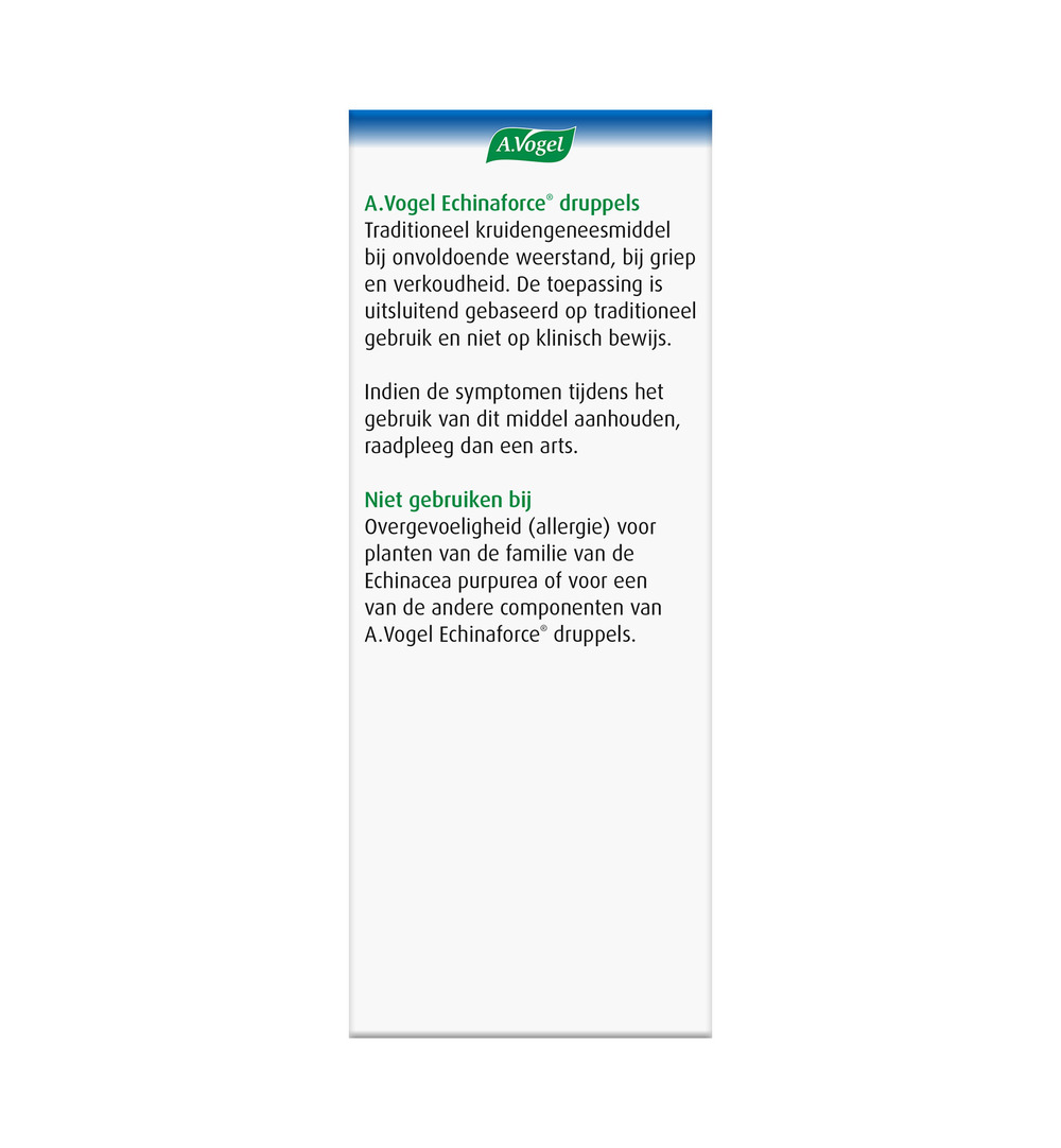 A.Vogel Echinaforce Druppels (100 ml) - image 3