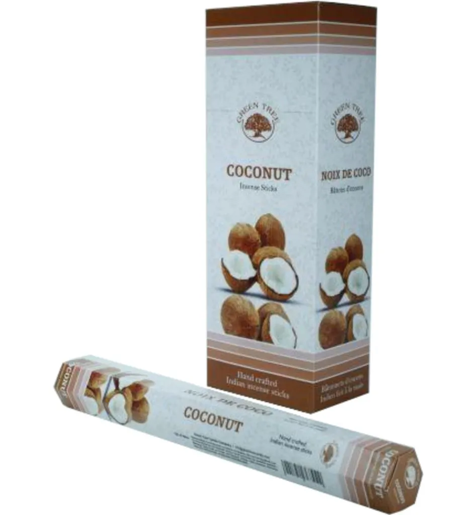 Green Tree Wierook Coconut (20 stuks)