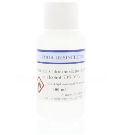 Orphi Chloorhexidine 0,5% in alcohol 70% v/v (100 ml)