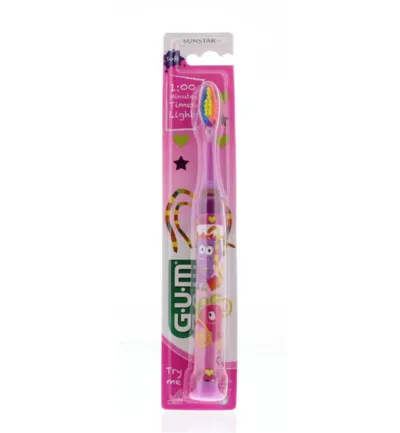 Gum Tandenborstel junior met timer (1 stuk)