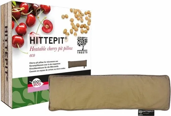Treets Hittepit Kersenpit Kussen Rechthoek Eco (17 x 60 cm)