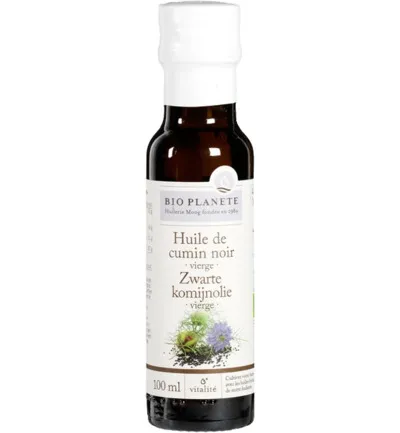 Bio Planete Zwarte Komijnzaadolie Bio (100 ml)
