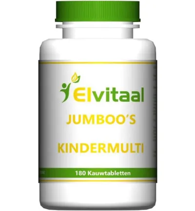 Elvitaal/Elvitum Jumboos kindermulti (180 kauwtabletten)