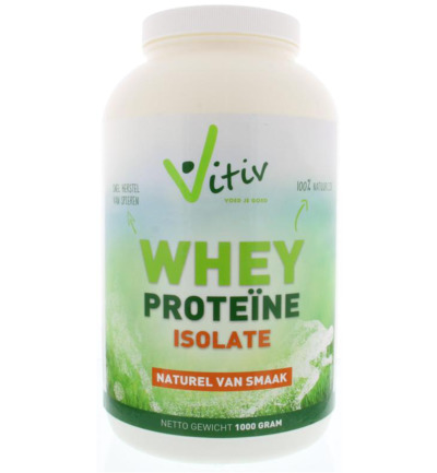 Vitiv Whey proteine isolaat (1000 gr)