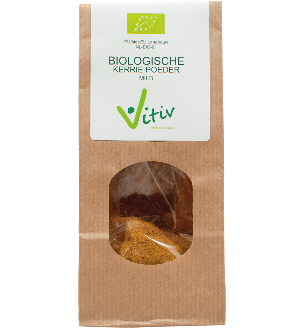 Vitiv Kerrie poeder mild bio (50 gr)